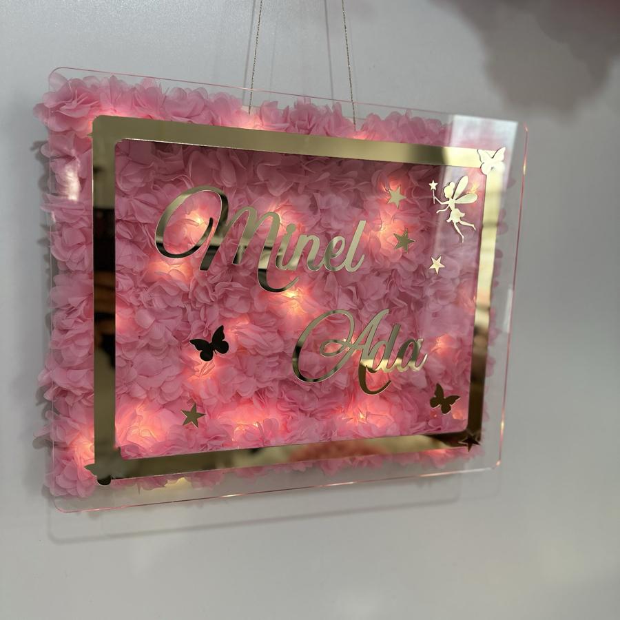 Ledli Bebek Kapı Süsü